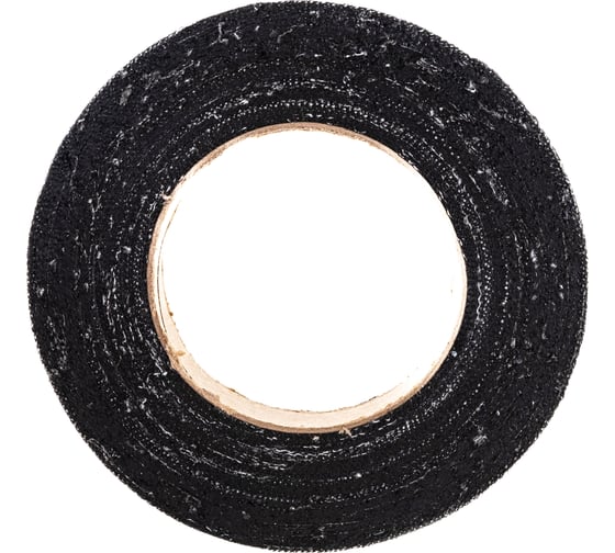 Изображение товара Изолента ОНЛАЙТ OIT-H20-10/BL ХБ, черная, 125 г, 0,35х20 мм, 10 м 61153