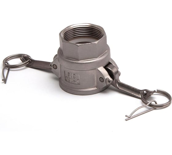 Изображение товара Камлок из нержавеющей стали HIMPT D-150 1 1/2" (38 мм) 00028010295