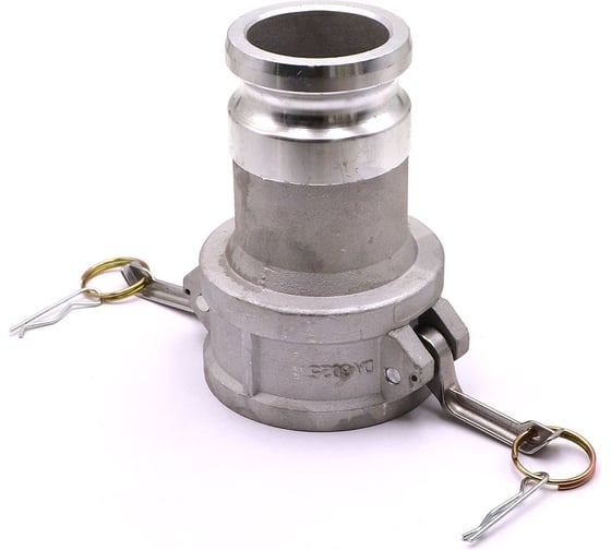 Изображение товара Камлок переходной алюминиевый HIMPT DA-3025 (МАМА 75мм + ПАПА 63мм) 3" х 2 1/2" 00-00012301