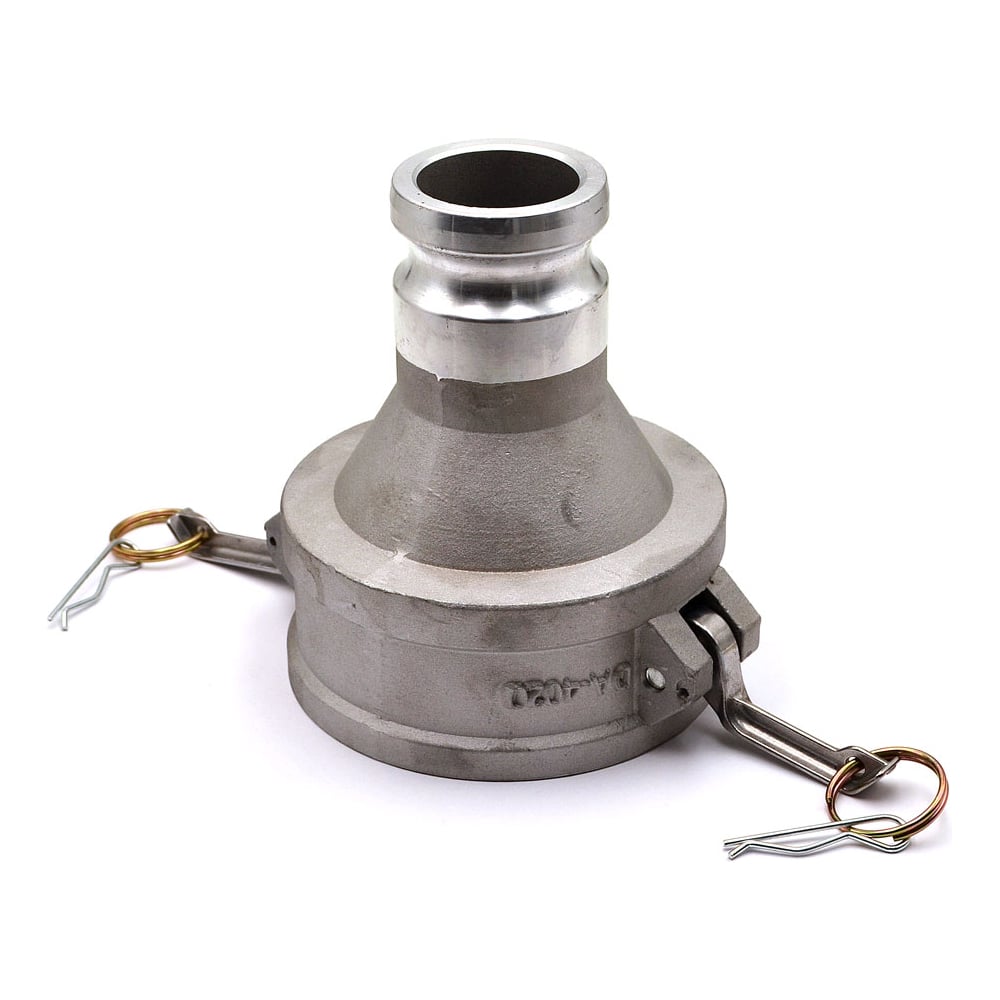 Изображение товара Аллюминиевый переходник Камлок HIMPT DA-4020 50мм 100мм для труб