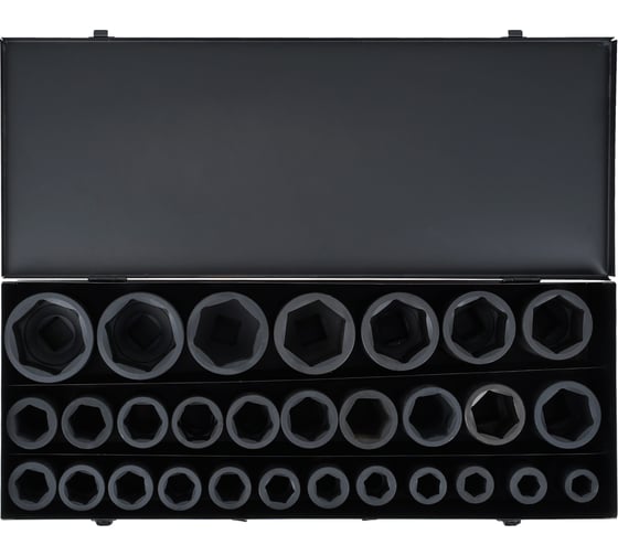 Изображение товара Набор головок ударных 1"DR, 29 шт, 19-65 мм, пласт. кейс Airline ATAS421