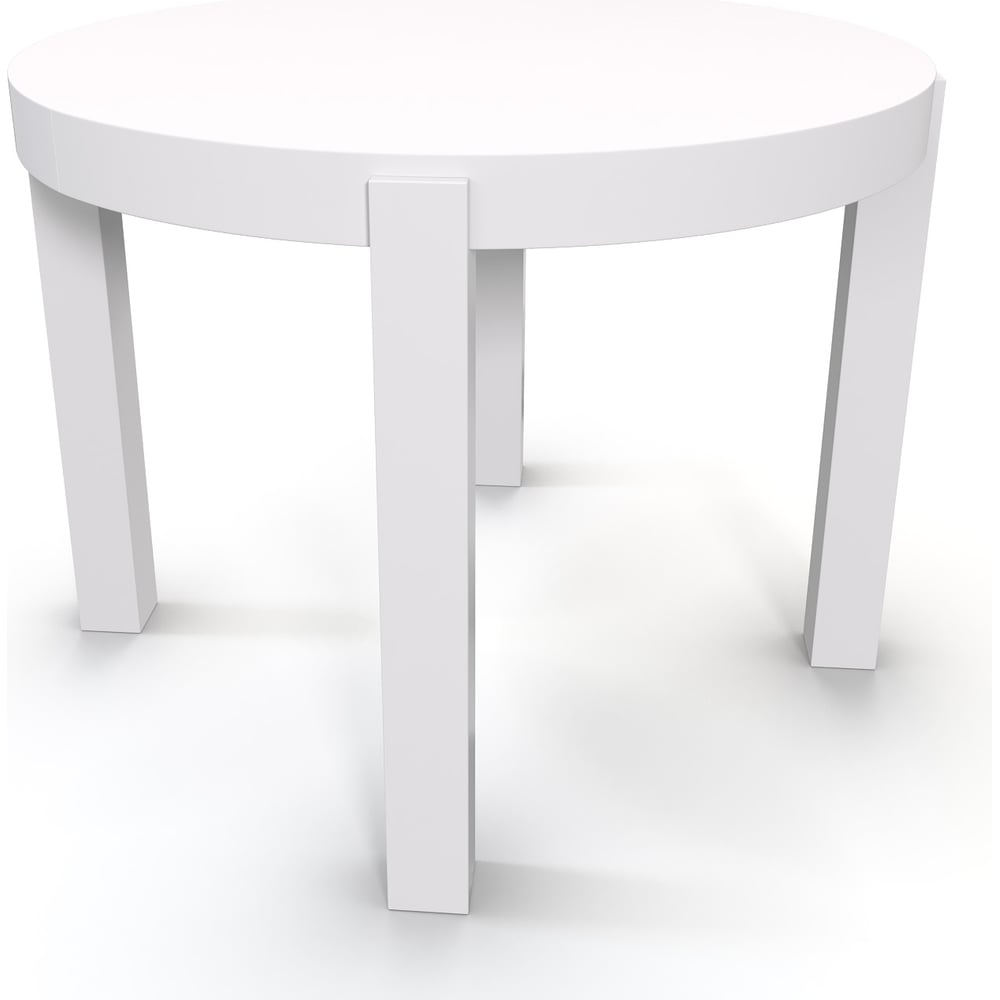 Изображение товара Стол ООО ЛИДЕР CERRO 1000 CV с раздвижной круглой столешницей из МДФ CERRO_1000_CV_BM