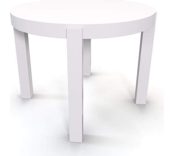 Изображение товара Стол ООО ЛИДЕР CERRO 1000 CV с раздвижной круглой столешницей из МДФ CERRO_1000_CV_BM