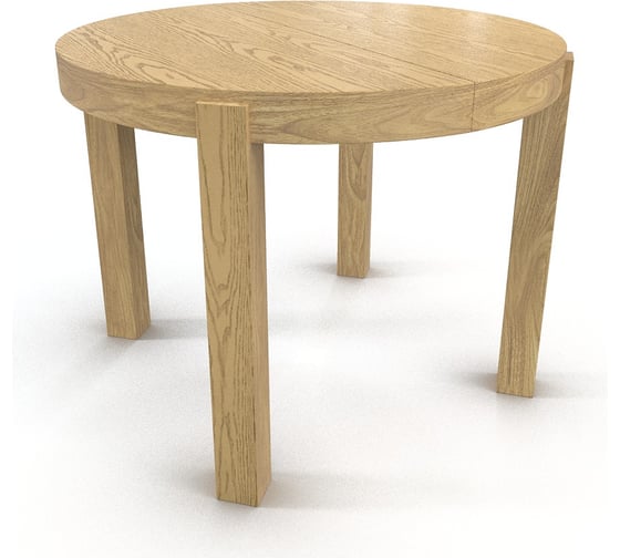 Изображение товара Стол ООО ЛИДЕР CERRO 1000 CV с раздвижной круглой столешницей из МДФ CERRO_1000_CV_ND