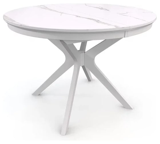 Изображение товара Стол ООО ЛИДЕР VERONA 1100 CC с раздвижной круглой столешницей VERONA_1100_CC_BM