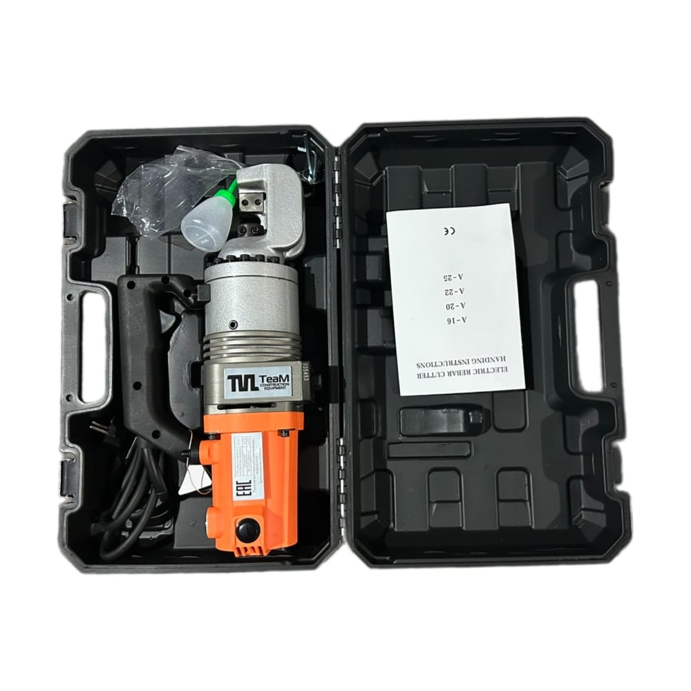 Изображение товара Станок для резки арматуры электрический TeaM RC-16 220В