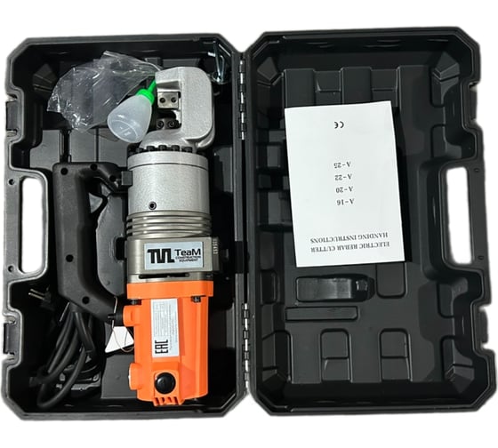 Изображение товара Станок для резки арматуры электрический мобильный TeaM RC-16