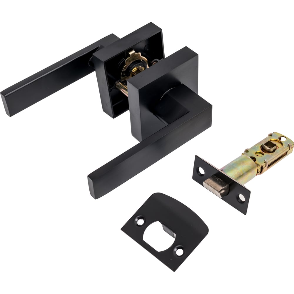 Изображение товара Ручка с защелкой-кноб PALIDORE 801 BLACK PS черный