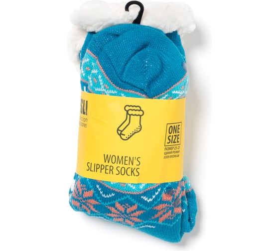 Изображение товара Носки-слиперы женские ESLI ESW001 BLUE размер 36-39 1001390010010007