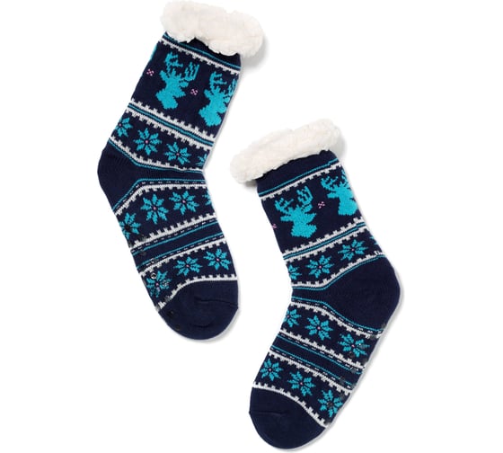 Изображение товара Носки-слиперы женские ESLI ESW003 BLUE размер 36-39 1001390030010007