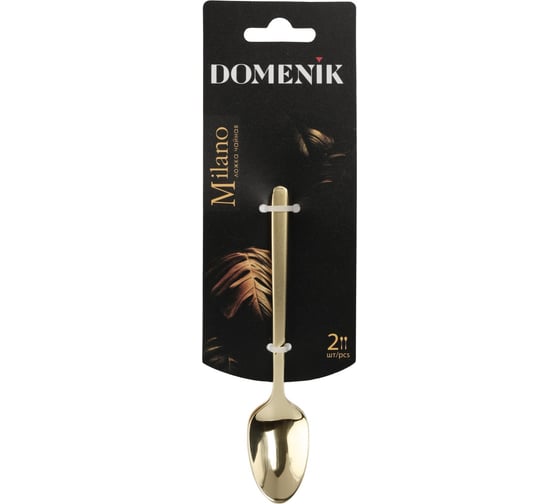 Изображение товара Ложка чайная DOMENIK MILANO 2 шт DMC042