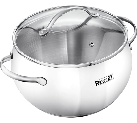 Изображение товара Кастрюля Regent inox 2.7л/18см с крышкой Linea APPLE B (индукция) 93-B-2