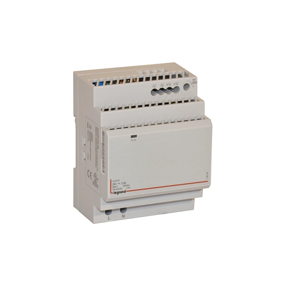 Изображение товара Блок питания Legrand 24В 92Вт регулируемый выход 146724 для электроники