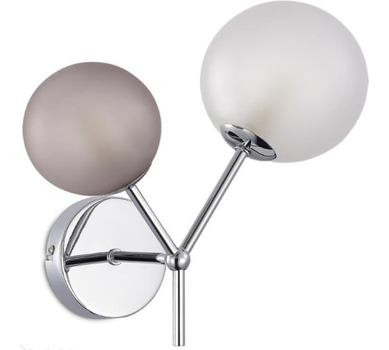 Изображение товара Светильник настенный EVOLUCE Хром/Белый, Серый G9 2*5W 4000K SLE1107-101-02