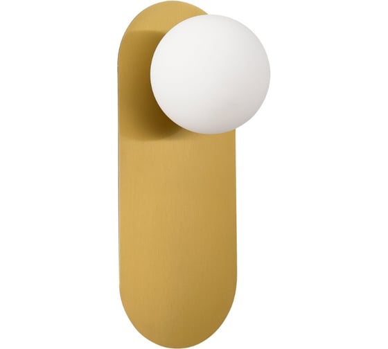 Изображение товара Светильник настенный EVOLUCE Латунь/Белый G9 1*5W 4000K SLE1194-301-01