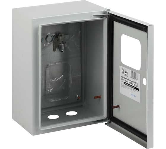 Изображение товара Щит с монтажной панелью ЭРА SIMPLE ЩМПг (окно)-00 IP54, 290х220х175, Б0041659