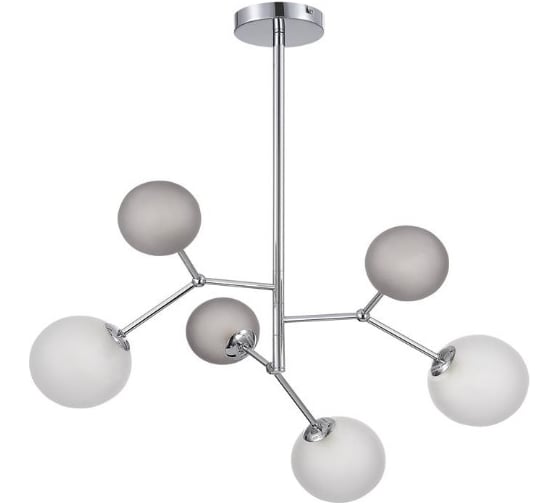 Изображение товара Светильник подвесной EVOLUCE Хром/Белый, Серый G9 6*5W 4000K SLE1107-103-06