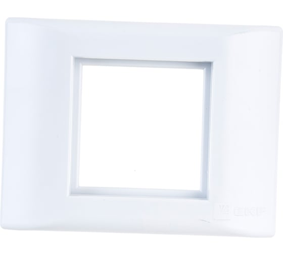 Изображение товара Рамка-суппорт EKF C-Line, на 2 модуля, 1 пост, для парапетного кабельного канала sup-2-105-50