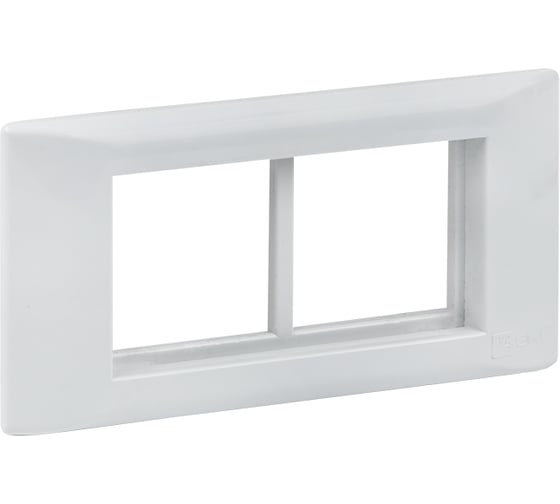 Изображение товара Рамка-суппорт EKF C-Line, на 4 модуля, 2 поста, для парапетного кабельного канала sup-4-105-50