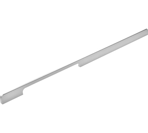 Изображение товара Ручка мебельная JET 611 накладная межцентровое расстояние 2x288 мм L 600 мм, алюминий белый матовый R611A.600WTQ99
