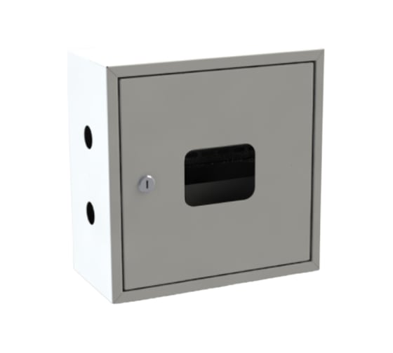 Изображение товара Учетно-распределительный ящик EKF Basic ЯУР, с одной DIN-рейкой, 300х300х150, SQuerm-din-300