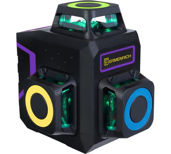 Изображение товара Лазерный уровень Ermenrich (Эрменрих) LV50 PRO, фиолетовый 84086