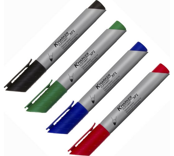 Изображение товара Маркер по бумаге Kores флипчарт XF1, набор 4 цвета 21344 738388