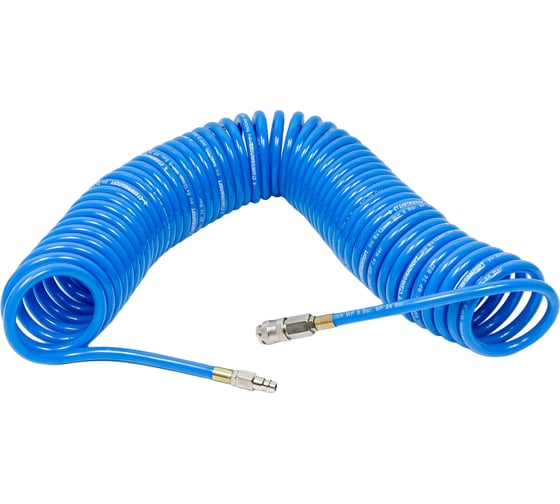 Изображение товара Шланг воздушный спиральный (15 м; 08/12 мм) СТАНКОИМПОРТ HS081215