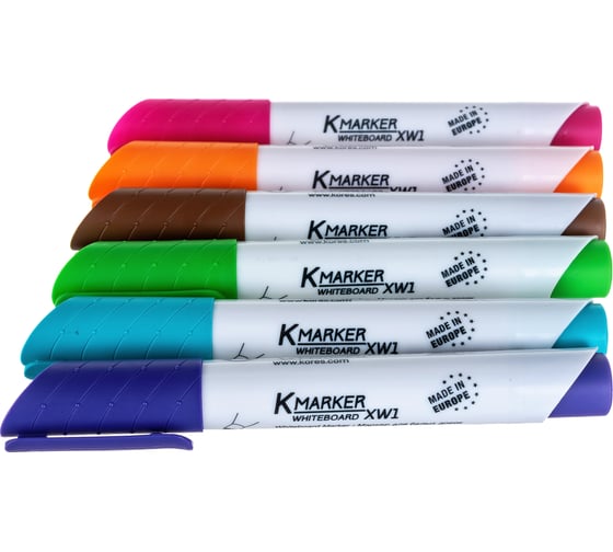 Изображение товара Маркер для досок Kores 3 мм, набор 6 шт 20802 691268