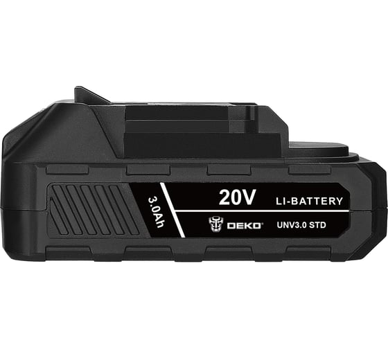 Изображение товара Аккумулятор DEKO UNV3.0 STD, Li-ion, 20В, 3.0А_ч 063-4493
