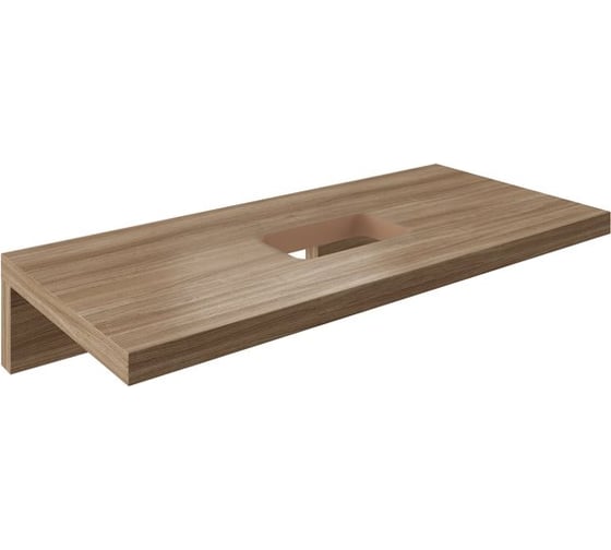 Изображение товара Столешница под раковину Ravak Formy L 1000 темный орех X000000837