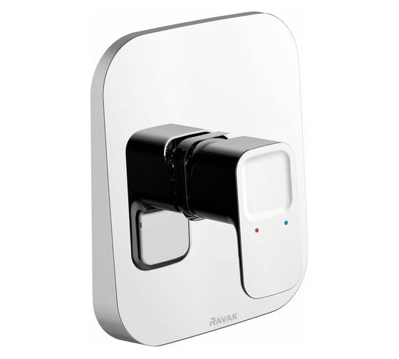 Изображение товара Смеситель RAVAK встроенный, без переключателя TD 062.00 X070069 00000041055