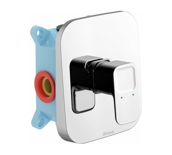 Изображение товара Смеситель скрытого монтажа Ravak 10 градусов TD 066.00 без переключателя X070071