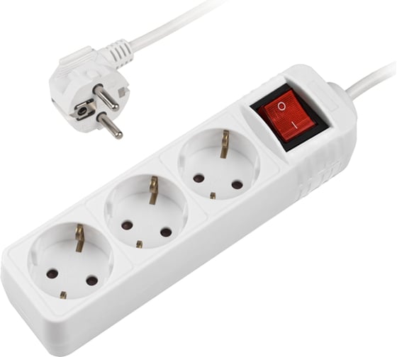 Изображение товара Удлинитель ФАZА FES-03-500 3х5,0, заземление выключатель 5053243