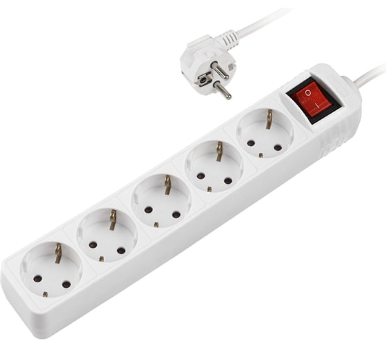 Изображение товара Удлинитель ФАZА FES-05-150 5х1,5, заземление выключатель 5053267