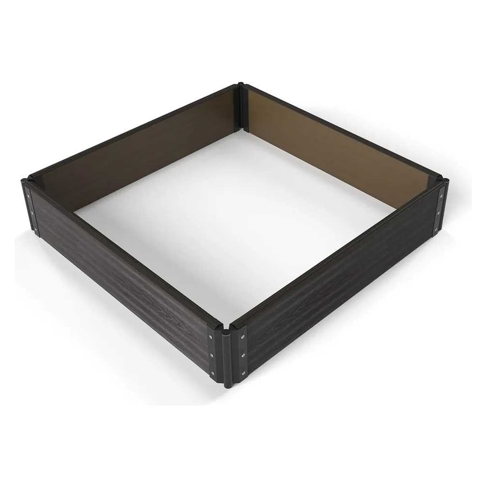 Изображение товара Комплект из 4-х 3D-досок из ДПК Еврогрядка 1000x150x30 для грядок и клумб