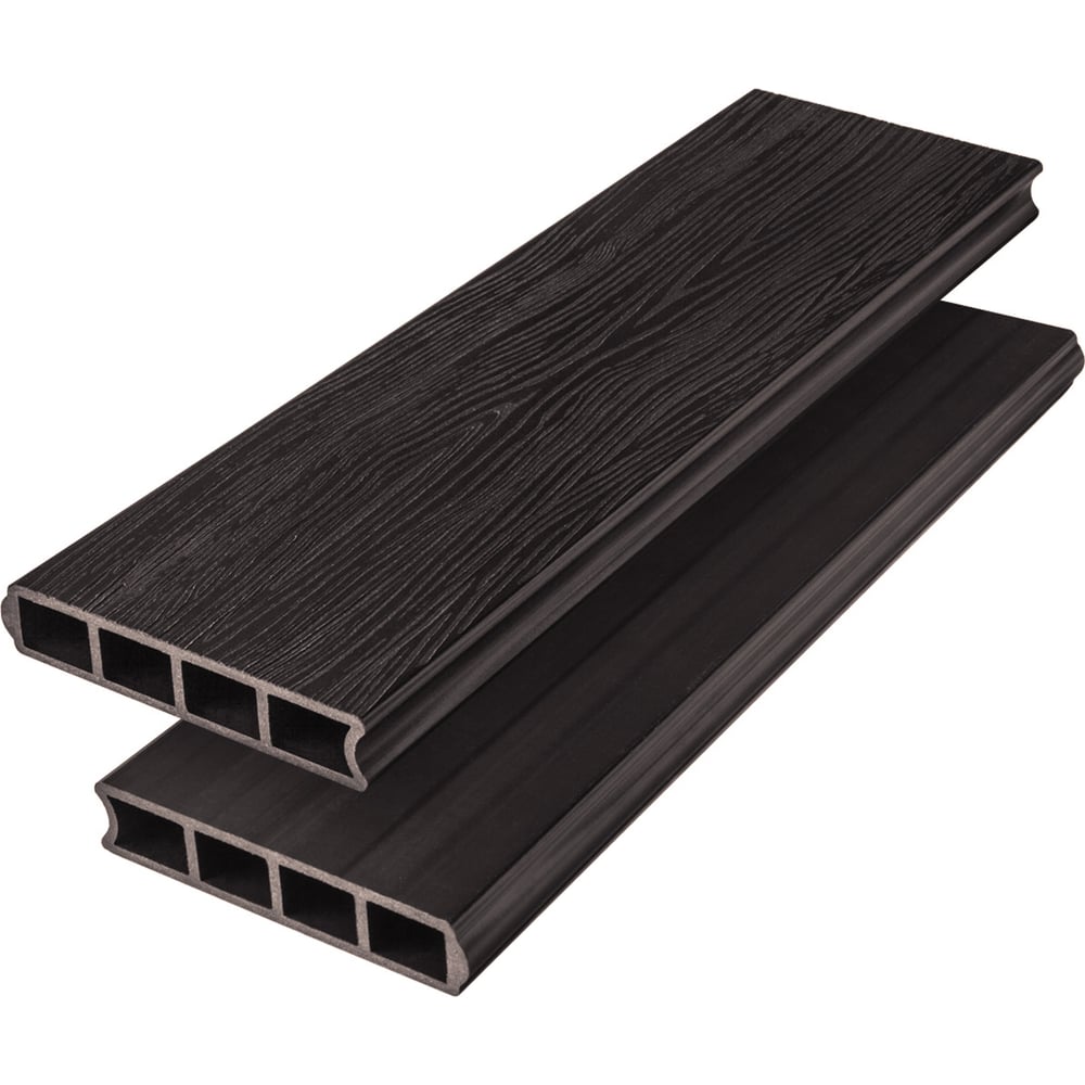 Изображение товара Комплект из 4-х 3D-досок ДПК Еврогрядка 1500x155x30 для грядок и клумб