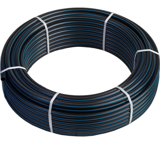 Изображение товара Труба Технопласт ПНД ПЭ-100 для систем водоснабжения d50 SDR17 (100 м) 325017