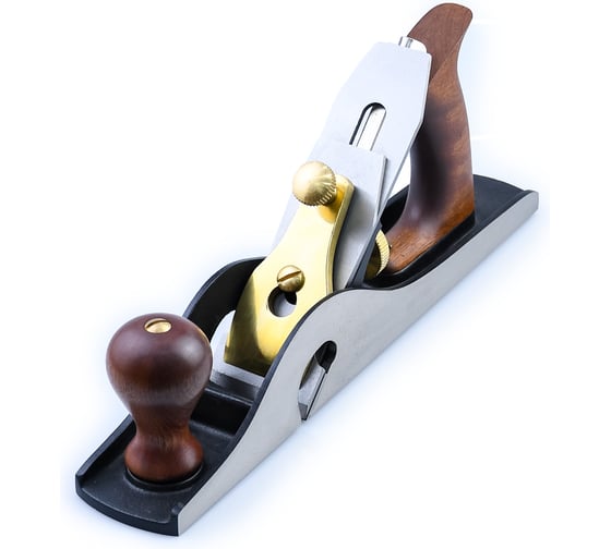 Изображение товара Рубанок GOLDRATIO n10, 325мм/54мм, Carriage Rabbet Plane, с открытыми бортами М00023184