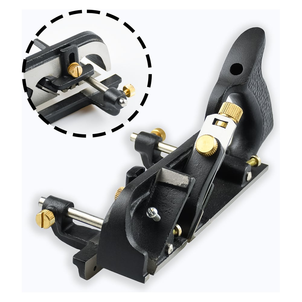 Изображение товара Рубанок-отборник GOLDRATIO н778, Double Rabbet Plane М00023178