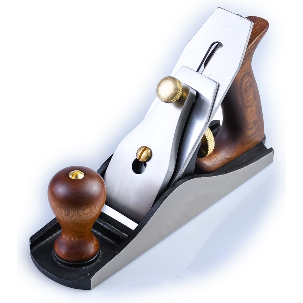 Изображение товара Рубанок GOLDRATIO n4 250мм двойной из чугуна с ножами из инструментальной стали