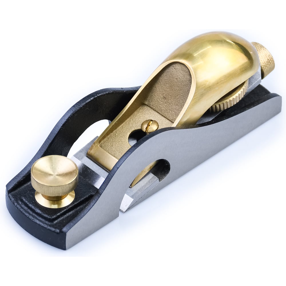 Изображение товара Рубанок GOLDRATIO n507 торцевой 158 мм, нож из инструментальной стали, чугунный корпус