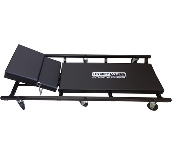 Изображение товара Подкатной лежак KraftWell с регулируемым подголовником KRWTR-A