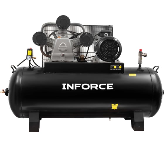 Изображение товара Ременной компрессор Inforce (270 л; 10 бар; 950 л/мин; влагоотделитель) IBCW-270L-3P/950