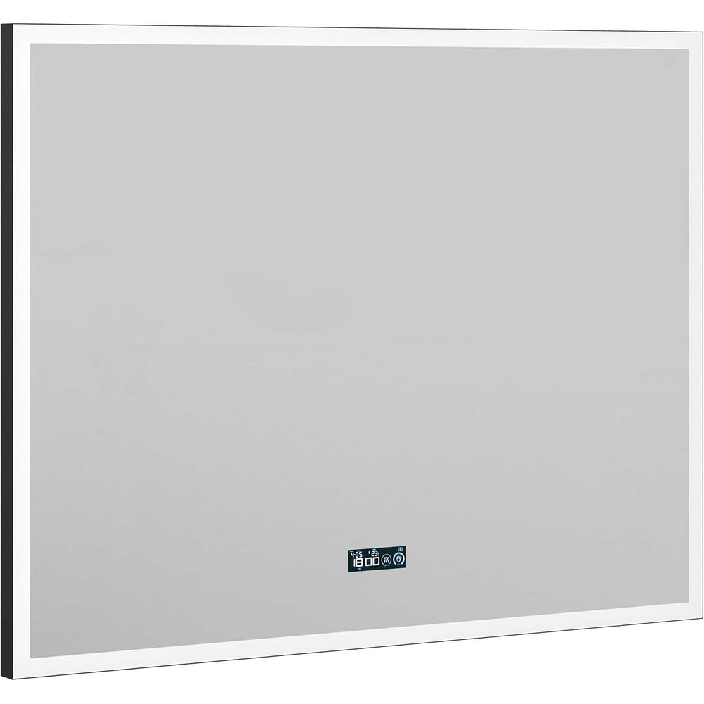 Изображение товара Зеркальная панель универсальная серия Берн с подсветкой и часами