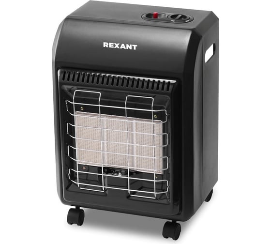 Изображение товара Обогреватель инфракрасный газовый для дома REXANT, 4,2кВт, для баллона 12л, черный 60-0021