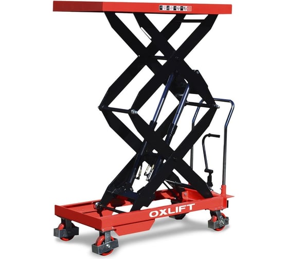 Изображение товара Гидравлический подъемный стол передвижной OXLIFT OXFD-15 1260 мм, 150 кг 700061