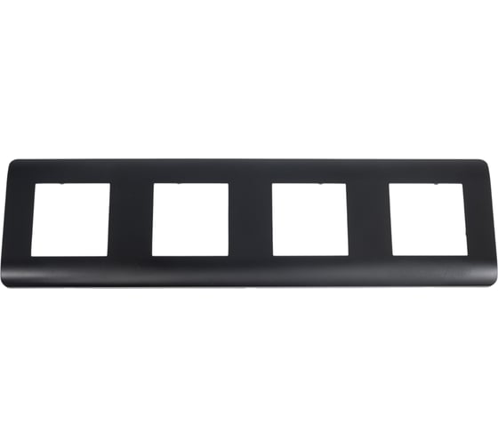 Изображение товара Рамка 4-м CHINT NEW3-E универсальная черный 431498