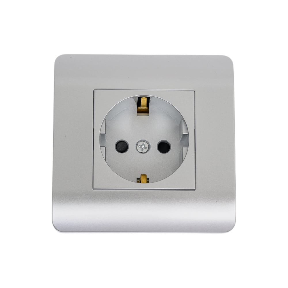 Изображение товара Розетка CHINT NEW3-E 16А с заземлением и защитными шторками