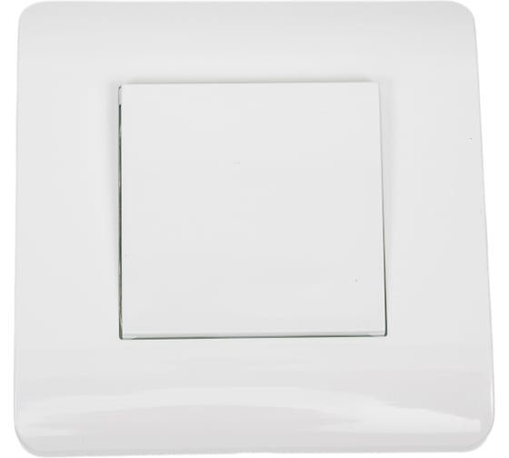 Изображение товара Переключатель 1-клавишный CHINT NEW3-E 10А, белый 431516